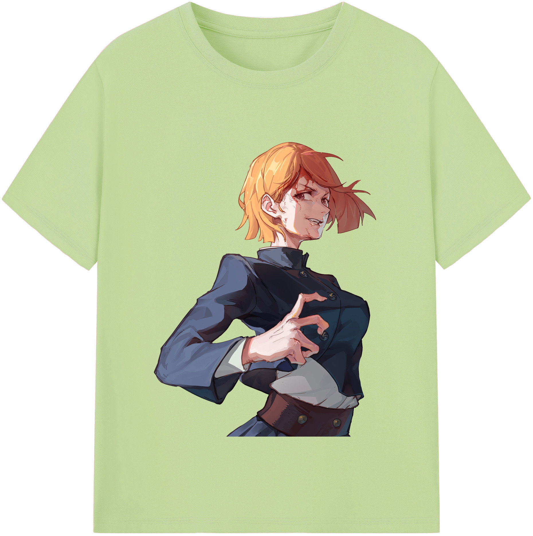 （画像用） 呪術廻戦 Jujutsu Kaisen 綿100％半袖Tシャツ（フロントプリント）